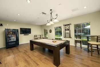 Billiard room